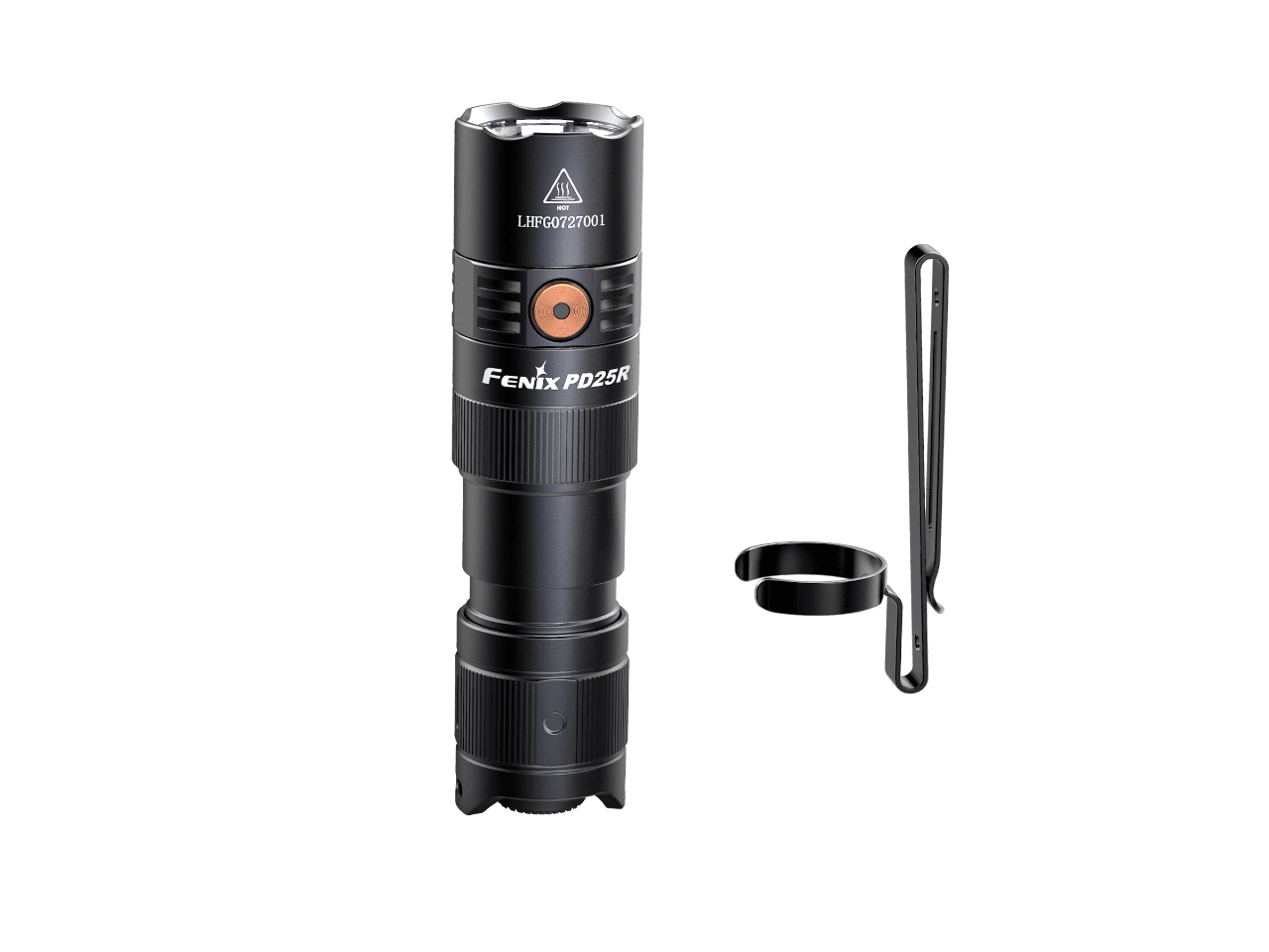 Fenix PD25R Rechargeable - Max 800 Lumens Revendeur Officiel Lampes FENIX depuis 2008 | Votre Boutique en ligne FENIX®