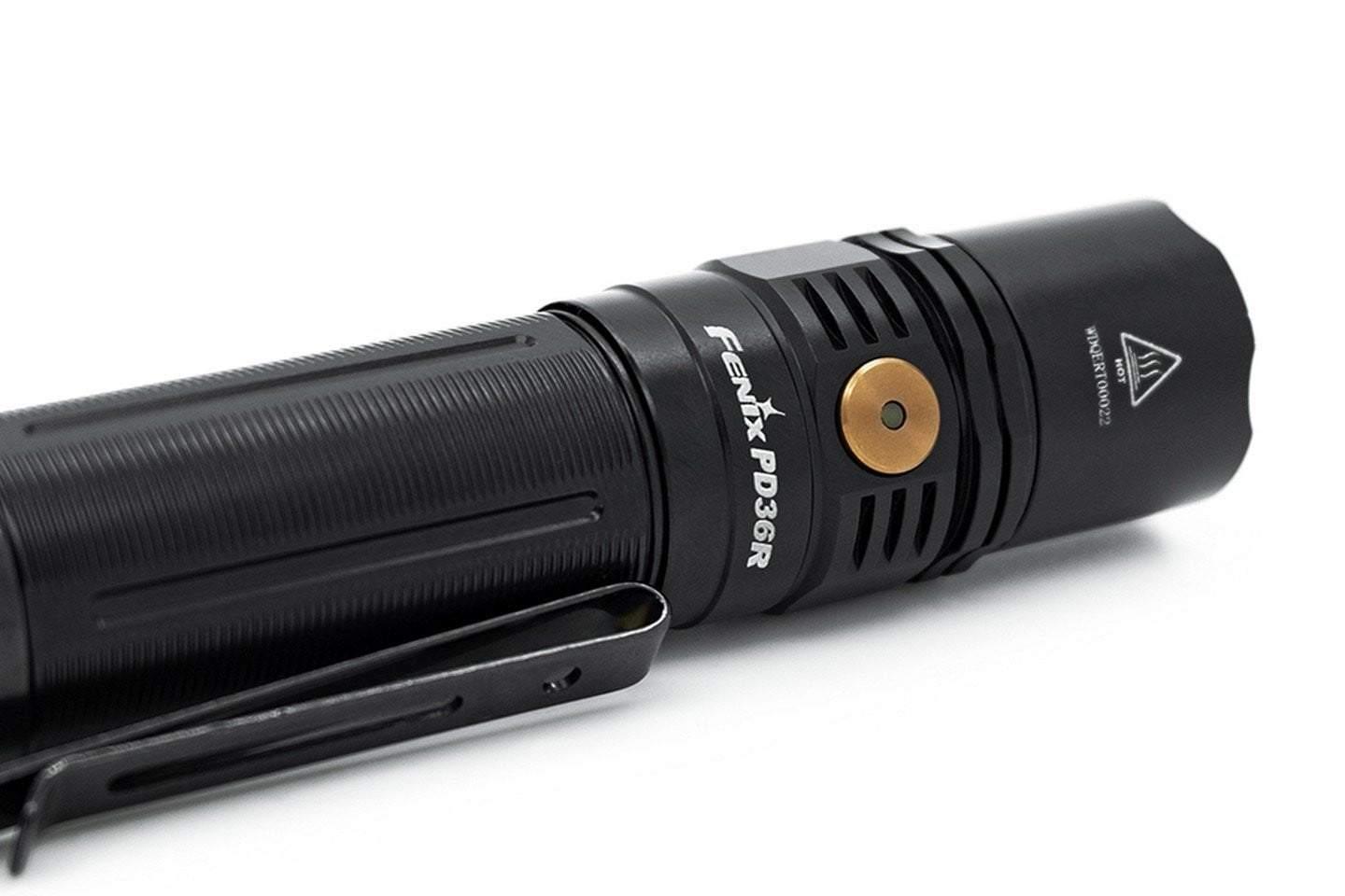 Fenix PD36R - 1600 lumens et 283 mètres de portée - autonomie 5000mAh avec batterie rechargeable USB incluse Site Officiel FENIX® - Votre boutique en ligne Fenix®