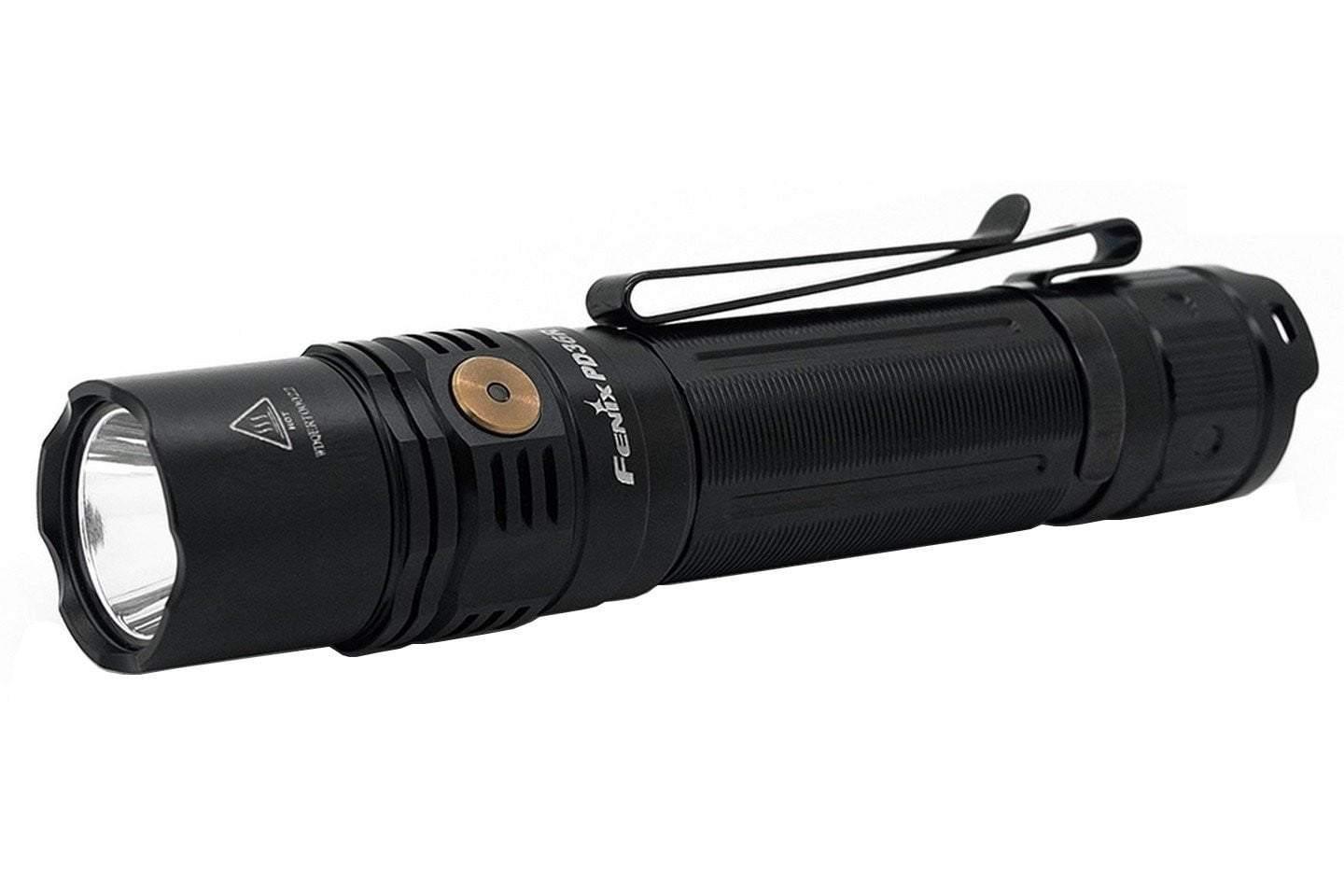 Fenix PD36R - 1600 lumens et 283 mètres de portée - autonomie 5000mAh avec batterie rechargeable USB incluse Site Officiel FENIX® - Votre boutique en ligne Fenix®