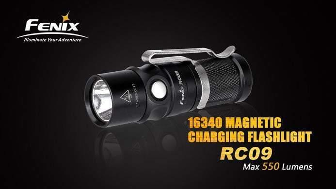 Fenix RC09 - 550 Lumens Rechargeable Site Officiel FENIX® - Votre boutique en ligne Fenix®