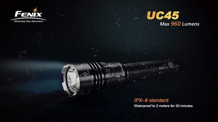 Fenix UC45 - 960Lumens - USB rechargeable Site Officiel FENIX® - Votre boutique en ligne Fenix®