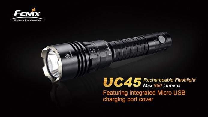 Fenix UC45 - 960Lumens - USB rechargeable Site Officiel FENIX® - Votre boutique en ligne Fenix®