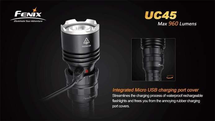 Fenix UC45 - 960Lumens - USB rechargeable Site Officiel FENIX® - Votre boutique en ligne Fenix®