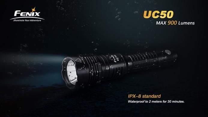 Fenix UC50 - 900 Lumens Site Officiel FENIX® - Votre boutique en ligne Fenix®