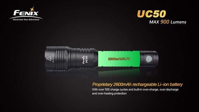 Fenix UC50 - 900 Lumens Site Officiel FENIX® - Votre boutique en ligne Fenix®