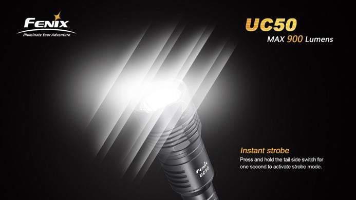 Fenix UC50 - 900 Lumens Site Officiel FENIX® - Votre boutique en ligne Fenix®