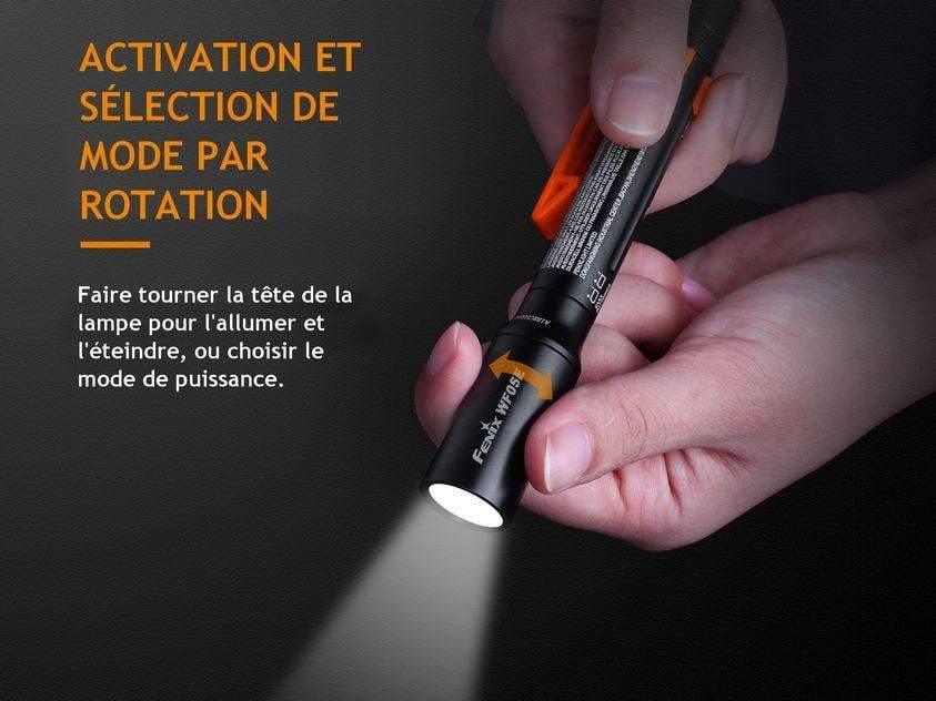 Fenix WF05E - Lampe de poche à sécurité intrinsèque Site Officiel FENIX® - Votre boutique en ligne Fenix®