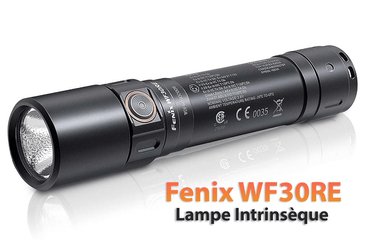 Fenix WF30RE lampe torche à sécurité intrinsèque – Revendeur Officiel Lampes  FENIX depuis 2008