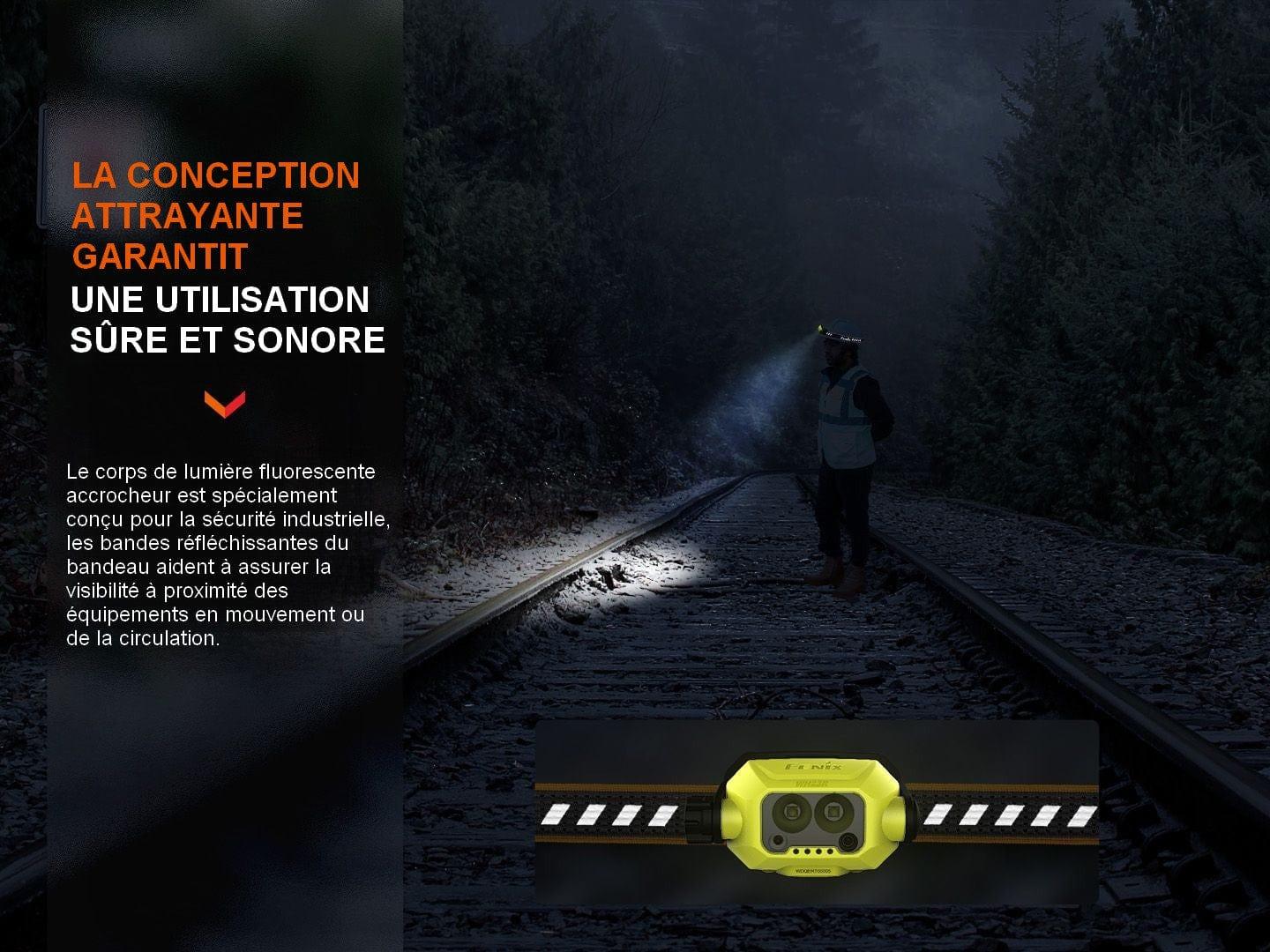 Fenix WH23R - Lampe frontale de travail - Max 600 Lumens Revendeur Officiel Lampes FENIX depuis 2008 | Votre Boutique en ligne FENIX®