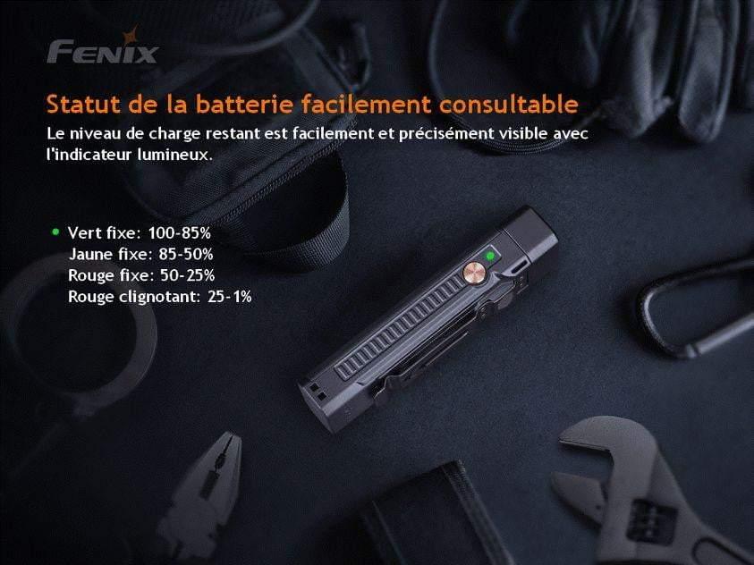 Fenix WT16R - lampe multifonctions - 300 Lumens - rechargeable Site Officiel FENIX® - Votre boutique en ligne Fenix®