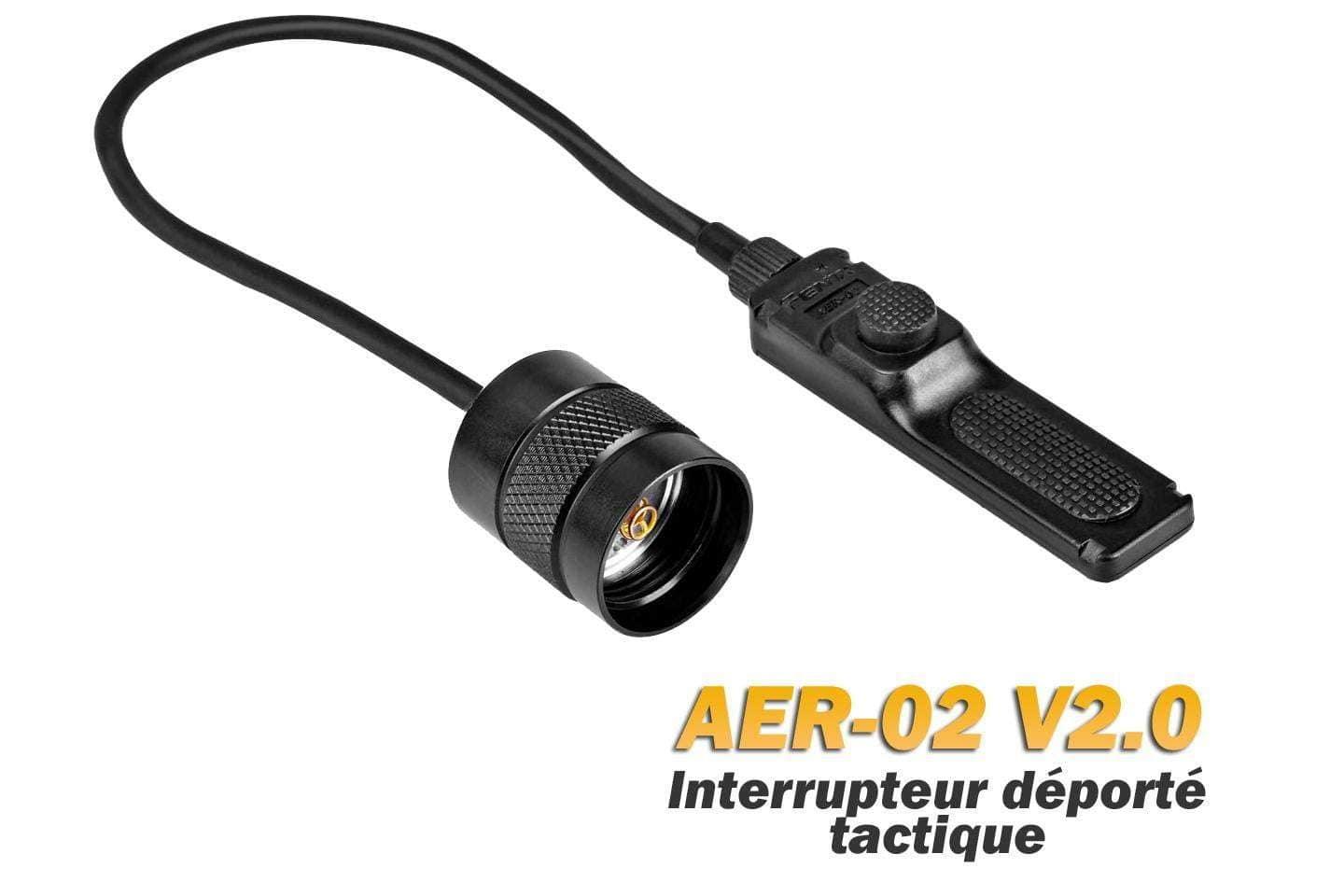 Interrupteur déporté AER-02 V2.0 - compatible Fenix TK15, TK22, TK15 UE, TK09, PD35V2.0, PD35 TAC, PD32, UC35, FD41, FD40 Site Officiel FENIX® - Votre boutique en ligne Fenix®