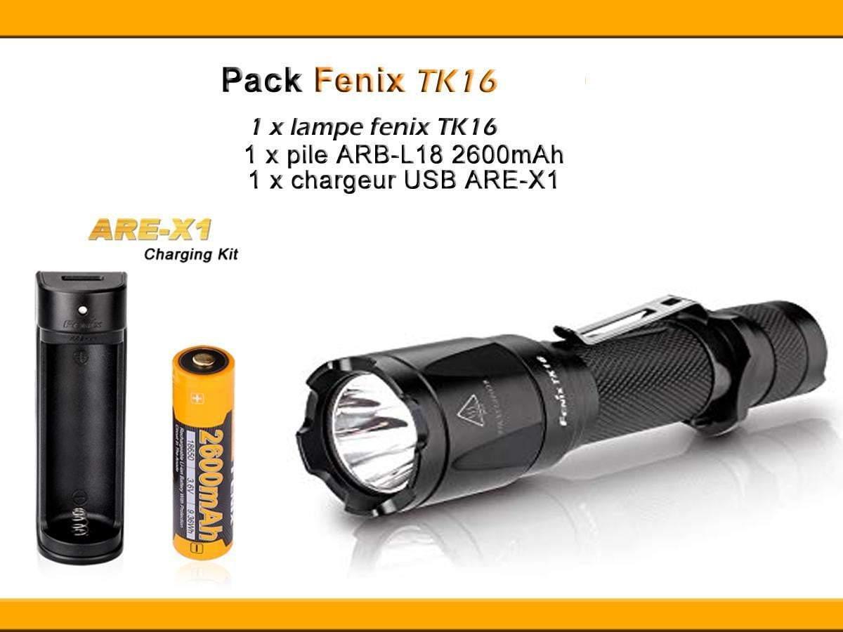 Pack Fenix TK16 - 1000 Lumens Site Officiel FENIX® - Votre boutique en ligne Fenix®