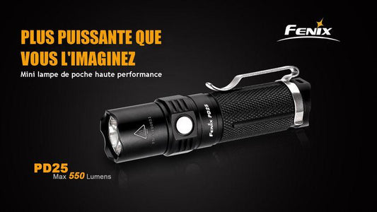 Fenix PD25, taille minimale pour une puissance maximale. - [shop_name]