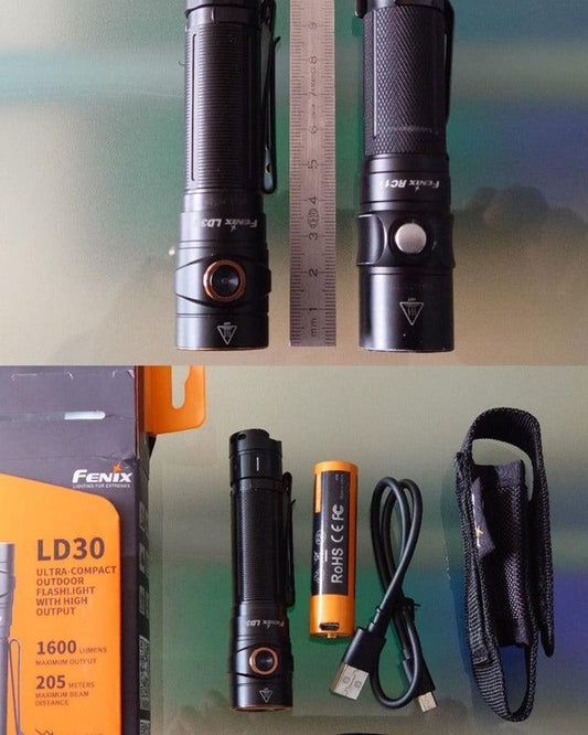 🔦Fenix LD30 - 1600 lumens petite mais puissante - Revendeur Officiel Lampes FENIX depuis 2008 | Votre Boutique en ligne FENIX®