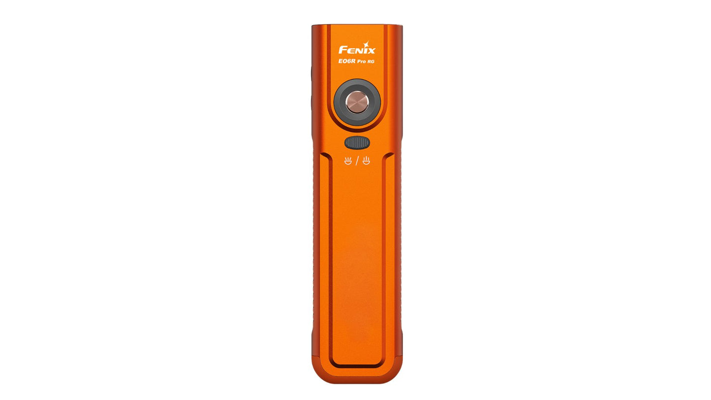 Fenix E06R Pro RG - Lampe torche à trois sources lumineuses et double interrupteur - 1600 lumens