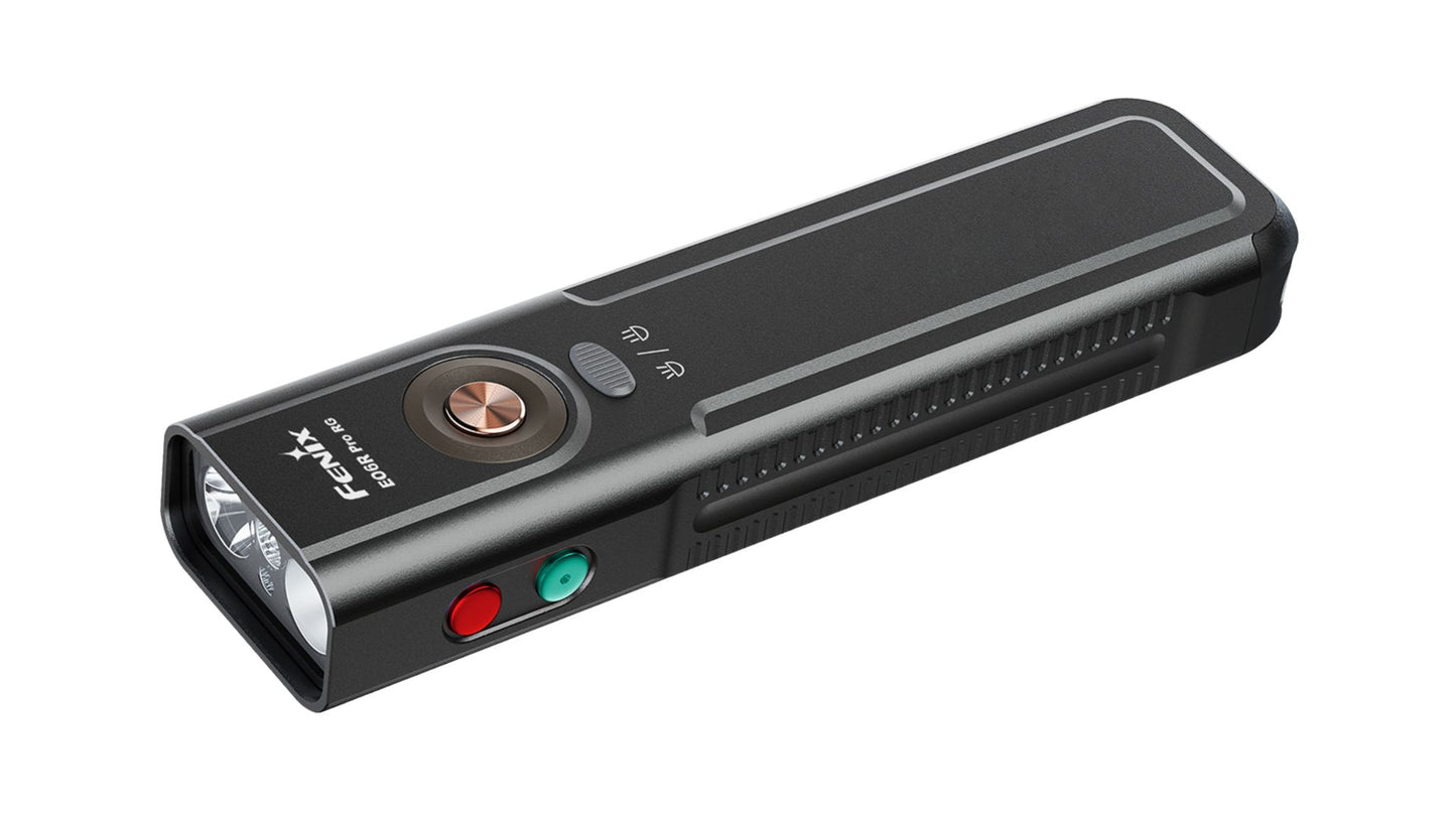 Fenix E06R Pro RG - Lampe torche à trois sources lumineuses et double interrupteur - 1600 lumens