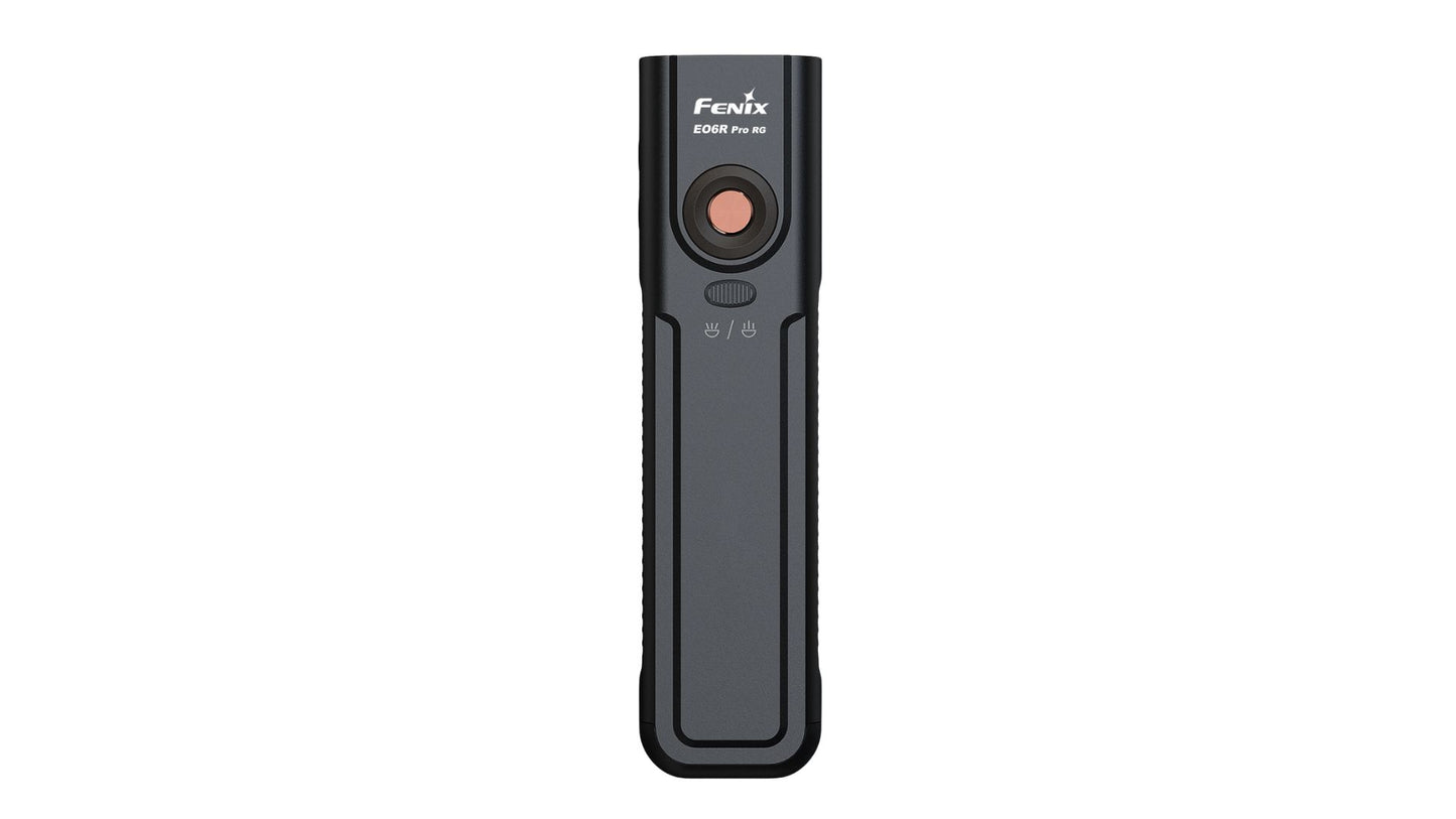 Fenix E06R Pro RG - Lampe torche à trois sources lumineuses et double interrupteur - 1600 lumens