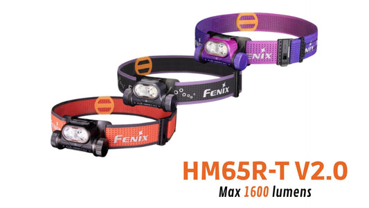 Fenix HM65R-T V2.0 - 1600 lumens - Rechargeable USB-C