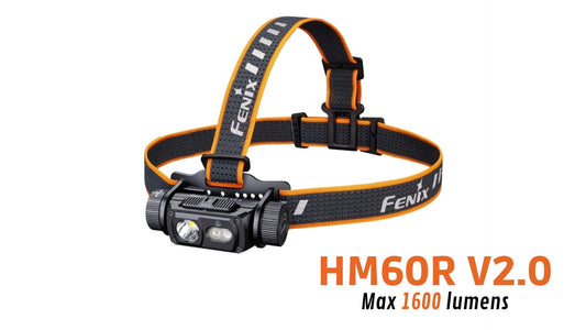 Fenix HM60R V2.0 - Lampe frontale haute performance - 1600 lumens