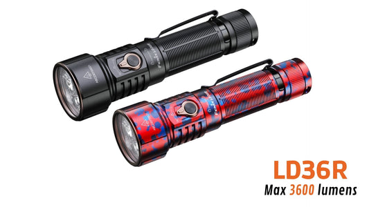 Fenix LD36R - Lampe de poche multicolore haute performance - 3600 lumens