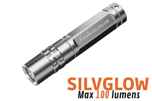 Fenix SILVGLOWN - Lampe de poche porte clé édition limitée - 100 lumens - Revendeur Officiel Lampes FENIX depuis 2008 | Votre Boutique en ligne FENIX®