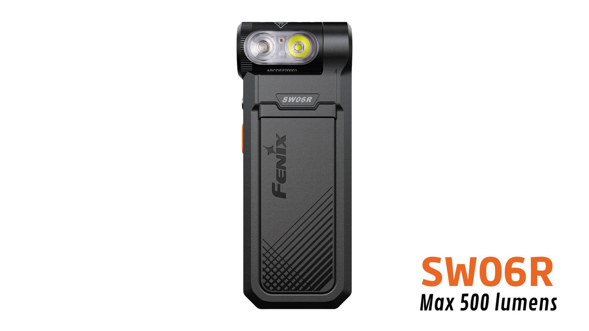 Fenix SW06R - Lampe de poche rechargeable compacte - 500 lumens