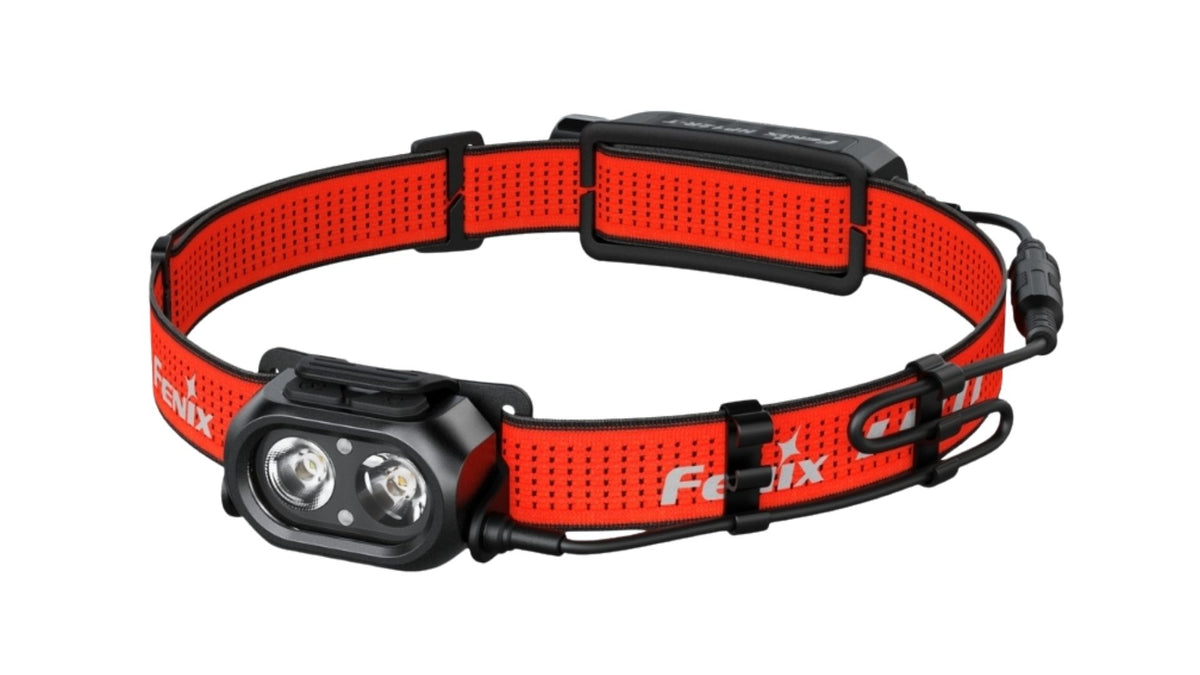 Lampe Frontale Fenix HM60R 1200 Lumens - Rechargeable USB-C - Lumière Rouge - IP68