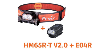 Fenix pack - HM65R-T V2.0 1600 lumens + E04R
