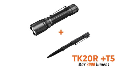 FENIX PACK - TK20R V2.0 - 3000 lumens + T5