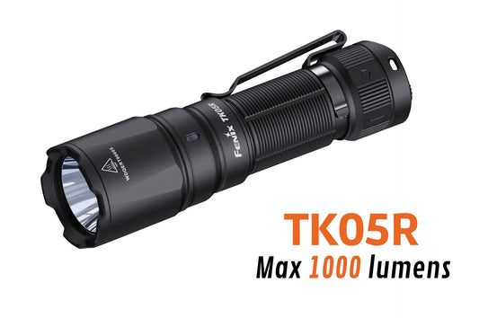 Fenix TK05R - Lampe de poche tactique rechargeable USB-C - 1000 lumens - Revendeur Officiel Lampes FENIX depuis 2008 | Votre Boutique en ligne FENIX®
