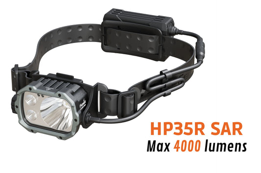 Fenix HP35R SAR - Lampe frontale rechargeable USB-C - 4000 lumens - 450 mètres de portée - Revendeur Officiel Lampes FENIX depuis 2008 | Votre Boutique en ligne FENIX®