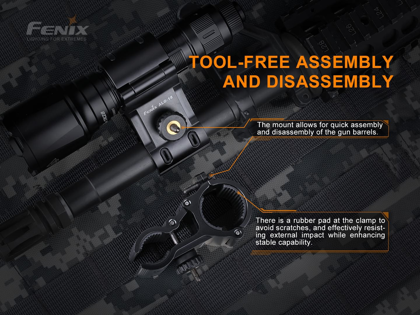 Fenix pack - HT18R 2800 lumens + ALG18 + AER05 - Revendeur Officiel Lampes FENIX depuis 2008 | Votre Boutique en ligne FENIX®