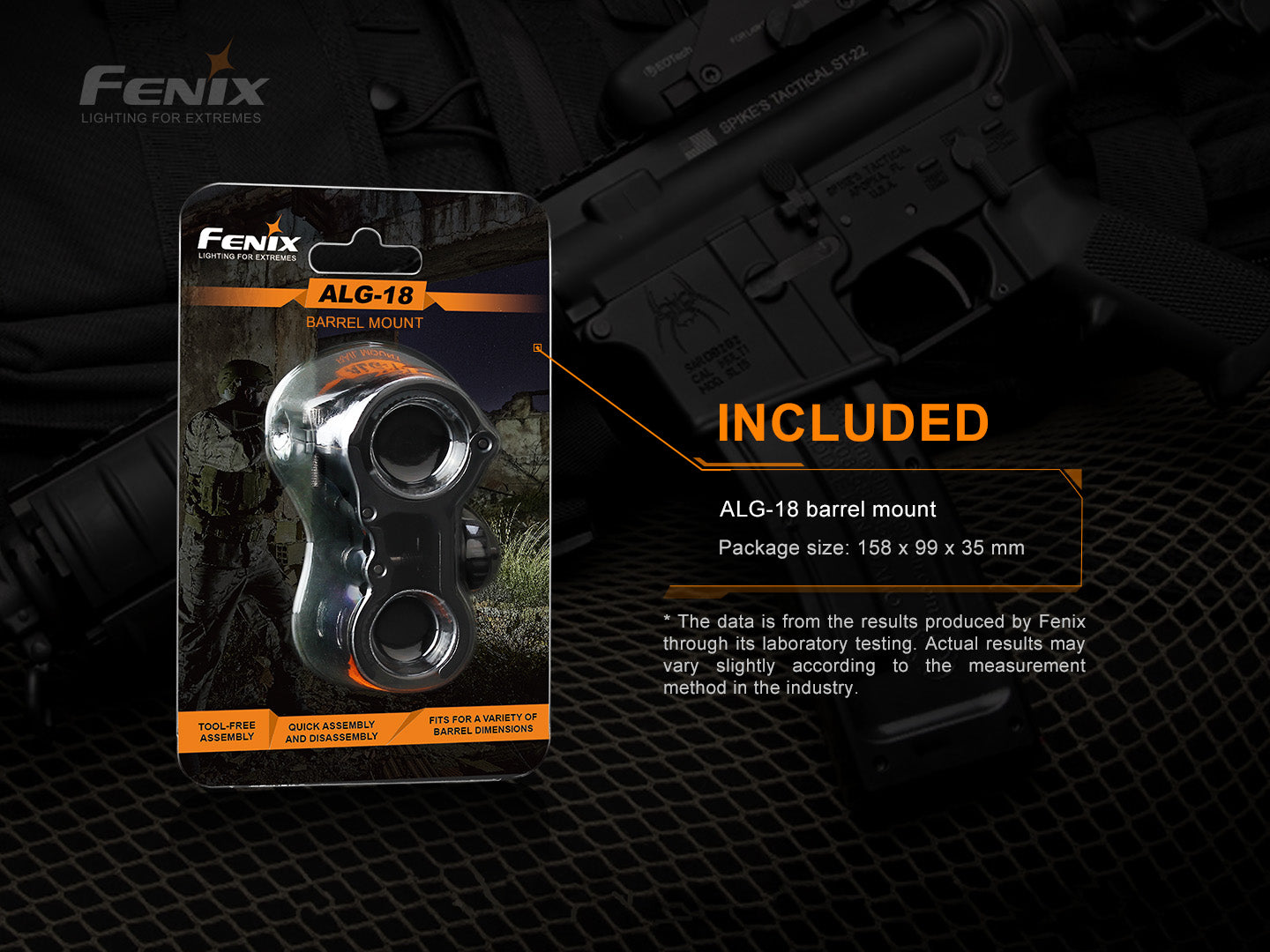Fenix pack - HT18R 2800 lumens + ALG18 + AER05 - Revendeur Officiel Lampes FENIX depuis 2008 | Votre Boutique en ligne FENIX®