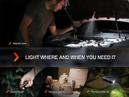 Fenix E18R V2.0 - Lampe de poche rechargeable - 1200 lumens - Coffret Cadeau