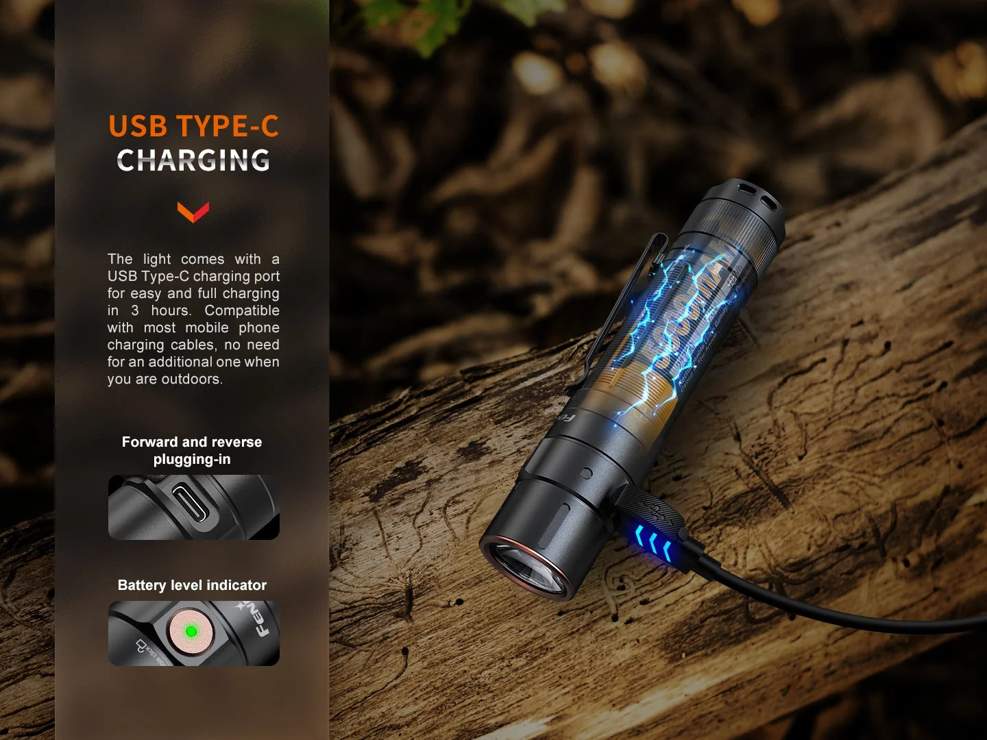 Fenix E35R - Lampe de poche haute performance - 3100 lumens