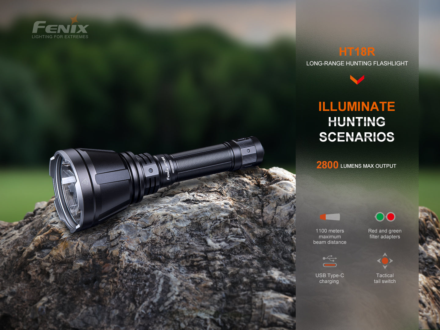Fenix pack - HT18R 2800 lumens + ALG18 + AER05 - Revendeur Officiel Lampes FENIX depuis 2008 | Votre Boutique en ligne FENIX®