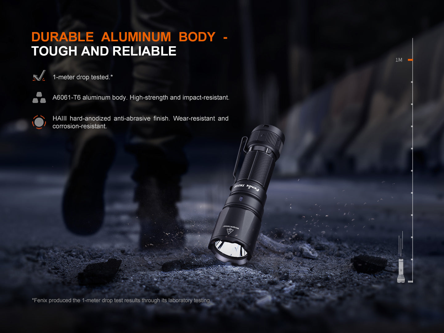 Fenix TK05R - Lampe de poche tactique rechargeable USB-C - 1000 lumens - Revendeur Officiel Lampes FENIX depuis 2008 | Votre Boutique en ligne FENIX®