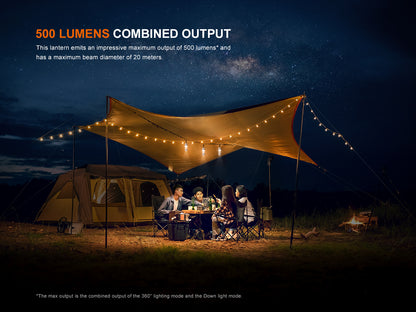 Fenix CL22R - Lanterne multifonction rechargeable USB-C - 500 lumens