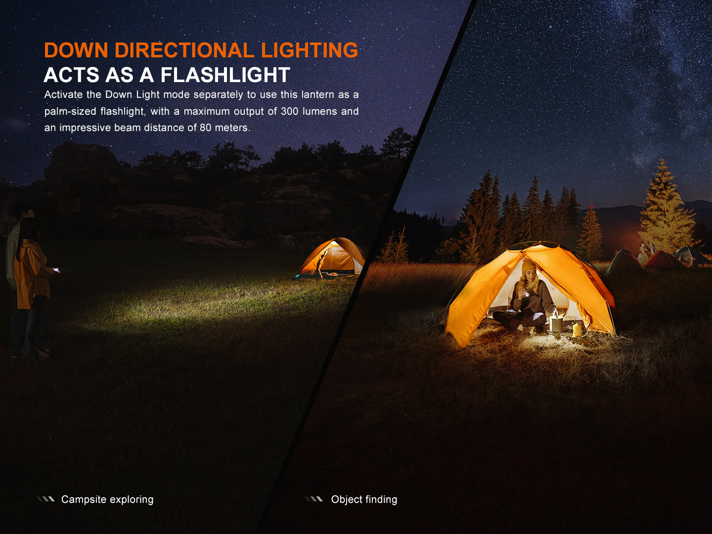 Fenix CL22R - Lanterne multifonction rechargeable USB-C - 500 lumens