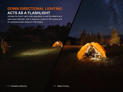 Fenix CL22R - Lanterne multifonction rechargeable USB-C - 500 lumens