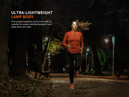 Fenix HM23 V2.0 - Lampe frontale ultralégère polyvalente - 300 lumens - Revendeur Officiel Lampes FENIX depuis 2008 | Votre Boutique en ligne FENIX®