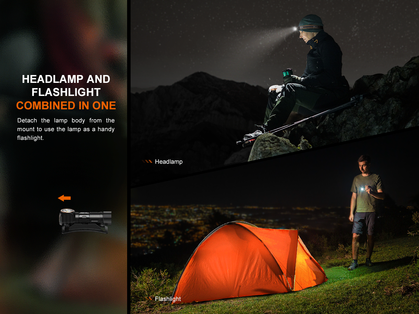 Fenix HM23 V2.0 - Lampe frontale ultralégère polyvalente - 300 lumens - Revendeur Officiel Lampes FENIX depuis 2008 | Votre Boutique en ligne FENIX®