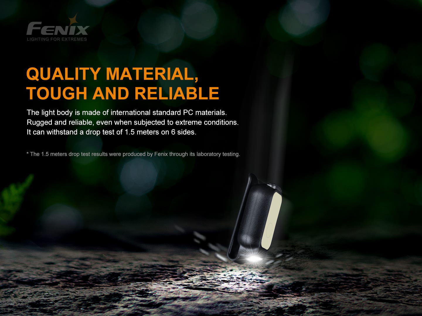 Fenix MINI LITE - Mini lampe EDC multifonctions - 150 lumens