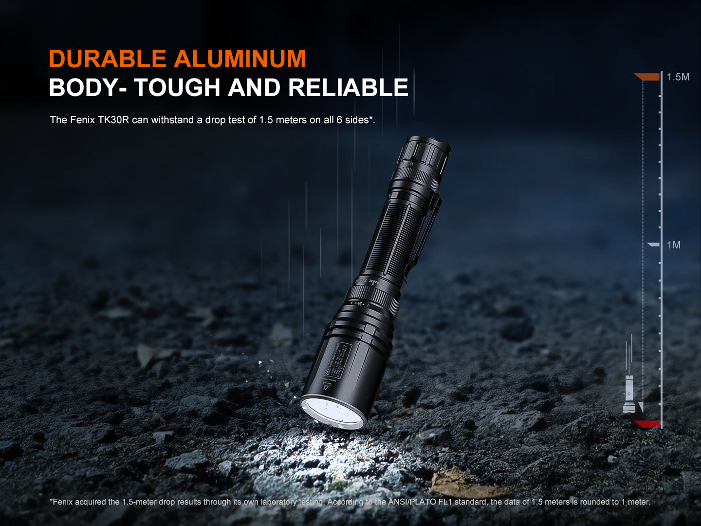 Fenix TK30R - Lampe de poche tactique à laser blanc - 500 lumens - Revendeur Officiel Lampes FENIX depuis 2008 | Votre Boutique en ligne FENIX®