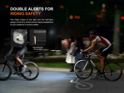 Fenix BC22R - Lampe de vélo haute performance - 1400 lumens - Revendeur Officiel Lampes FENIX depuis 2008 | Votre Boutique en ligne FENIX®