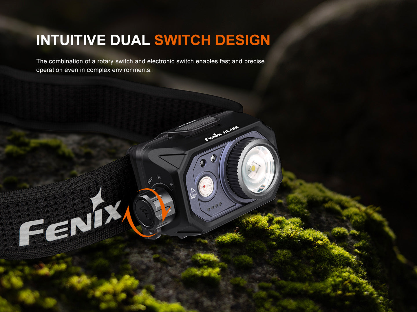 Fenix HL45R - Lampe frontale à induction polyvalente - 1000 lumens - Revendeur Officiel Lampes FENIX depuis 2008 | Votre Boutique en ligne FENIX®
