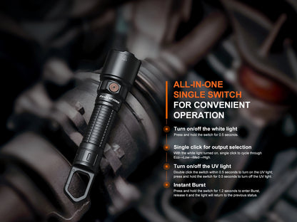 Fenix WF25RM - Lampe de poche rechargeable polyvalente - 3000 lumens - Revendeur Officiel Lampes FENIX depuis 2008 | Votre Boutique en ligne FENIX®