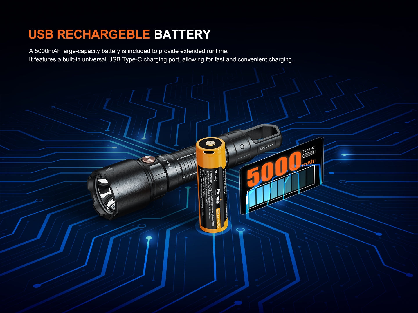Fenix WF25RM - Lampe de poche rechargeable polyvalente - 3000 lumens - Revendeur Officiel Lampes FENIX depuis 2008 | Votre Boutique en ligne FENIX®