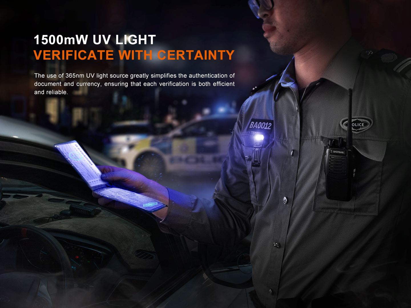 Fenix SW05R-UV - Lampe de poche rechargeable compact - 150 lumens - Revendeur Officiel Lampes FENIX depuis 2008 | Votre Boutique en ligne FENIX®