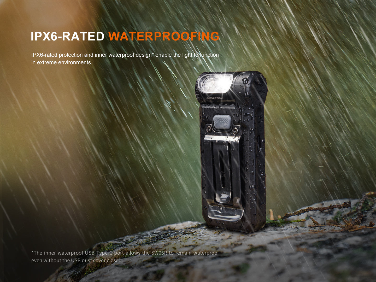 Fenix SW05R-UV - Lampe de poche rechargeable compact - 150 lumens - Revendeur Officiel Lampes FENIX depuis 2008 | Votre Boutique en ligne FENIX®